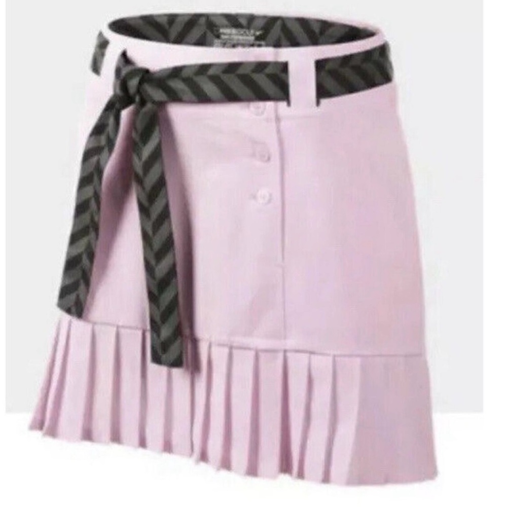 NWT Nike Golf Tour Performance Coral Dryfit convertible skirt-10
